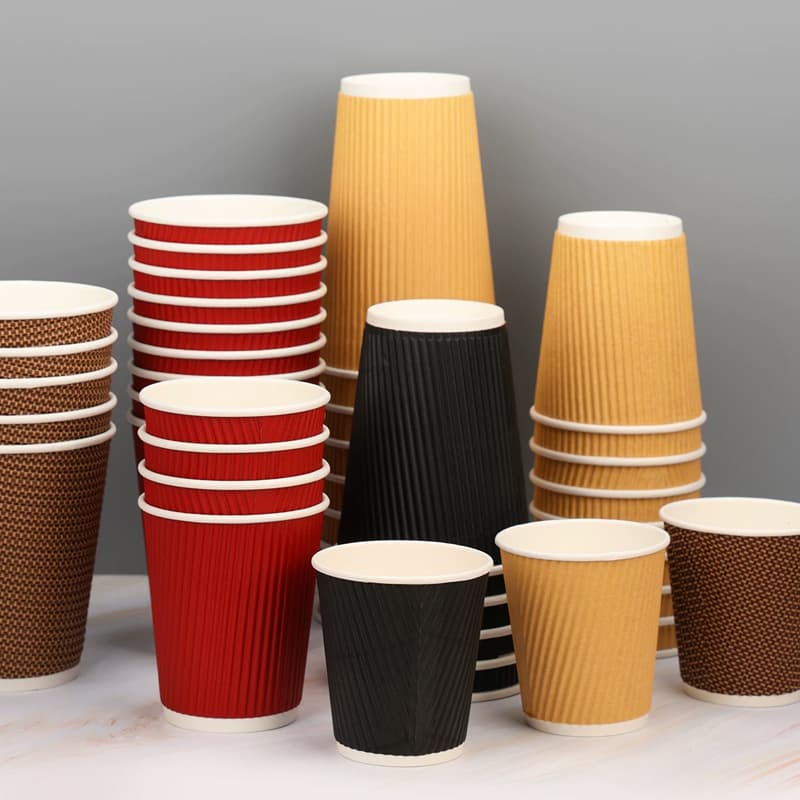 Striped Paper Cup