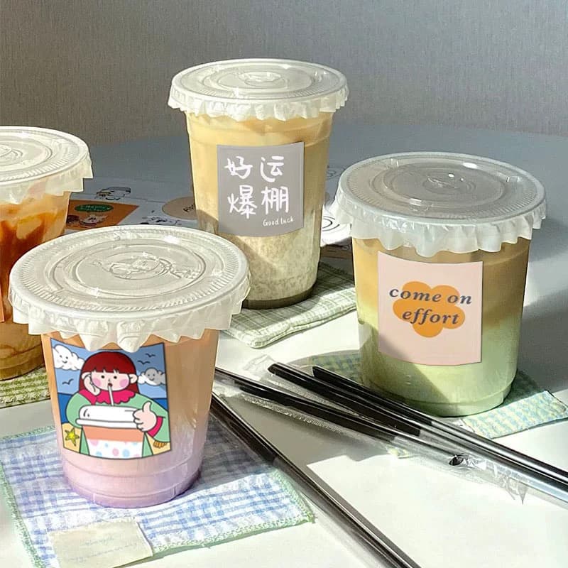 U-Shape Milk Tea Cup
